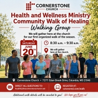 Cornerstone Church and Community Walk of Healing – Walking Group